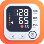 health tracker: blood pressure android application logo